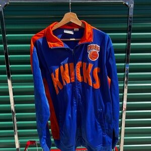 NBA Blue and Orange Lightweight Jacket